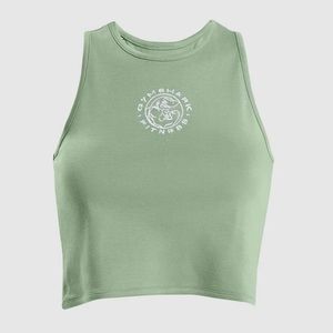 gymshark legacy tank sage green